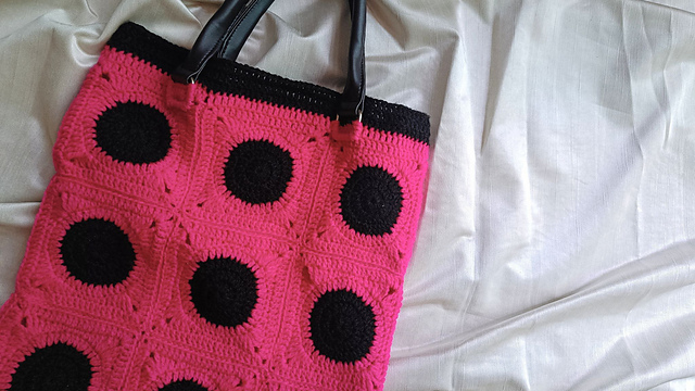Polka dot bag