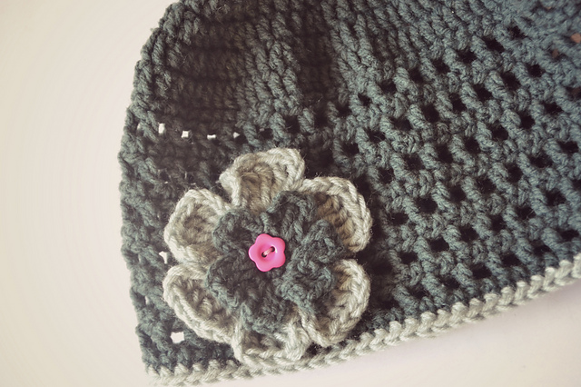 Lattice beanie