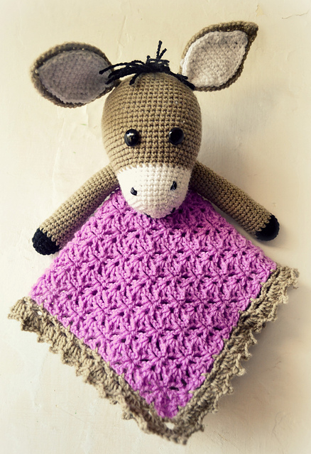 Donkey security blanket