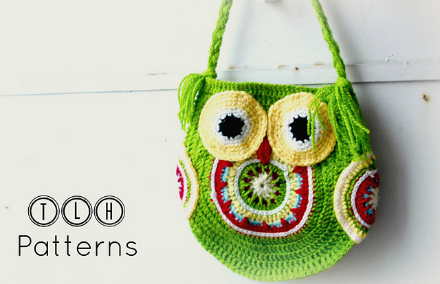 Funky owl bag