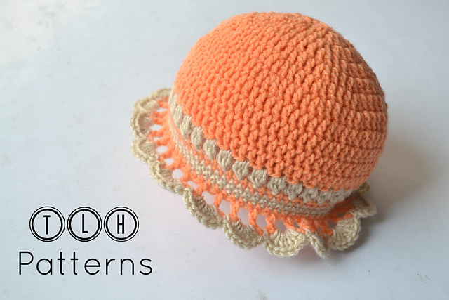 Baby girl flapper hat