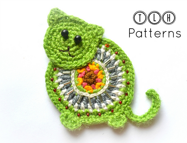 Cat applique pattern