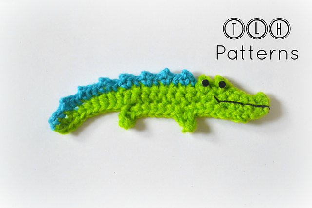 Crocodile applique