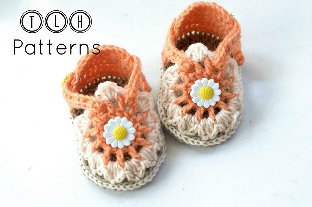 Flora baby sandals