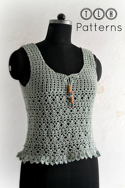 Lace summer top