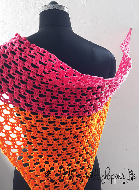 Triangle shawl