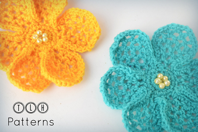 Flower applique