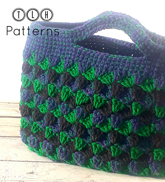 Striped bag