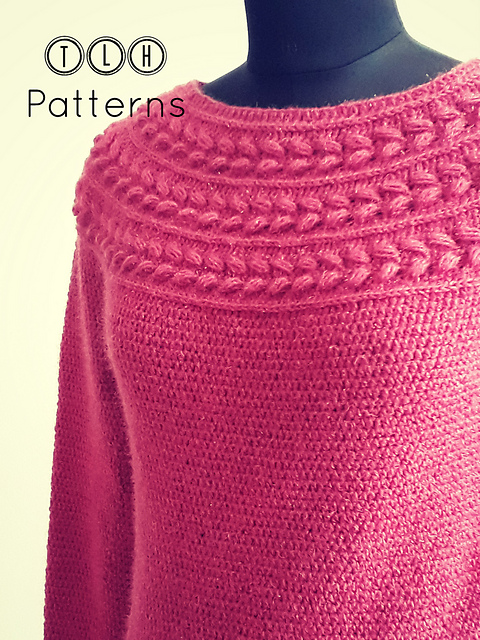 Laurel wreath pullover