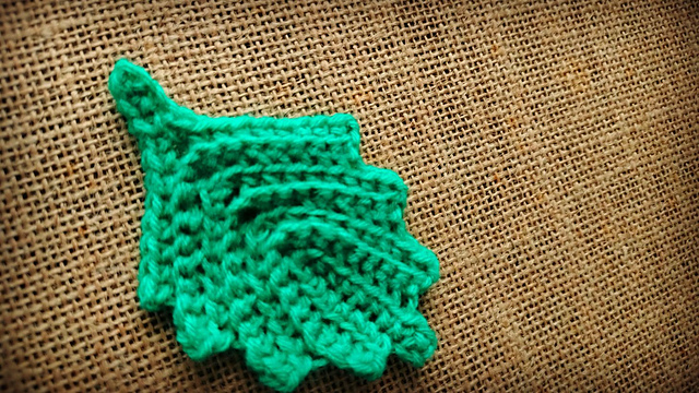 Leaf applique