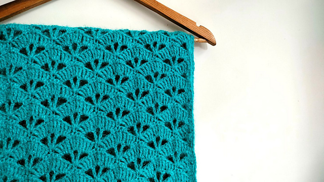 Fluttering butterflies shawl