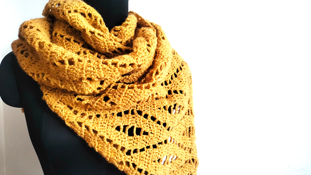 Sand dunes shawl