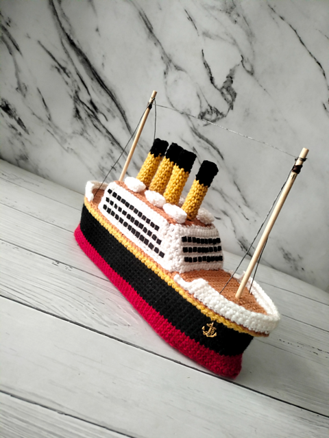 Titanic amigurumi