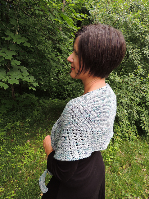 Wild Goose Shawlette
