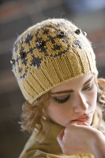 Beaded Fair Isle Hat