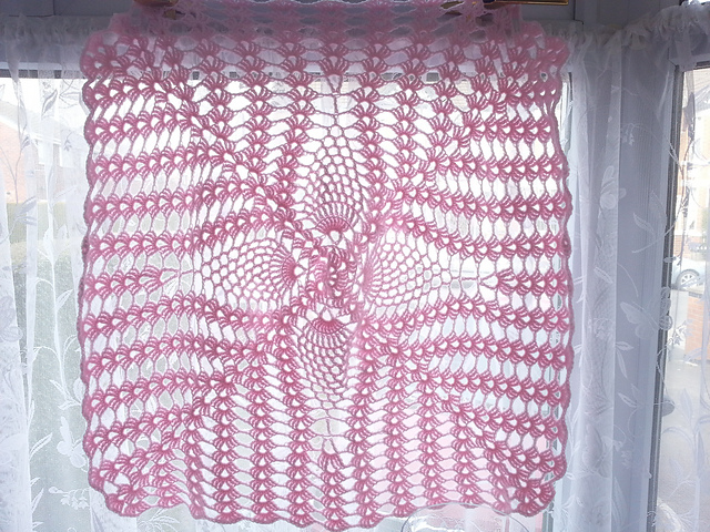 Pineapple Square Blanket