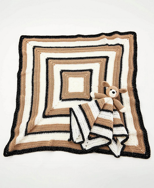 Puppy Lovey and Blanket Set