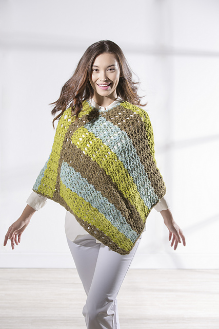 Star Stitch Poncho