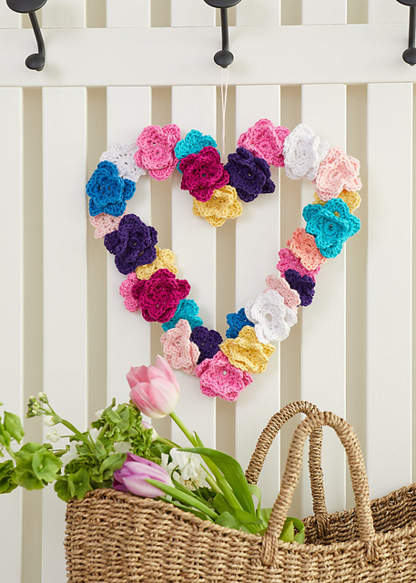 Heart Flower Wreath