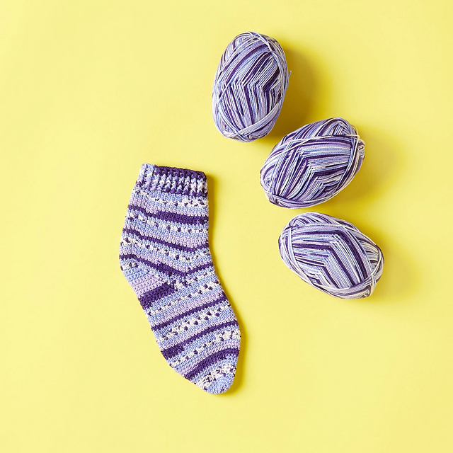 Kids Crochet Socks