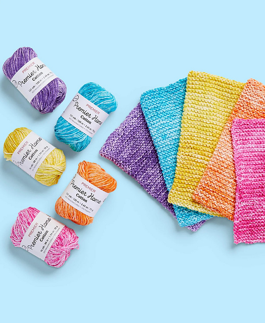 Easy Garter Dishcloth