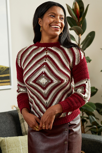 Tilted Granny Pullover