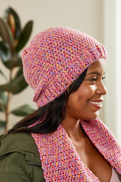 Mosaic Hat and Scarf