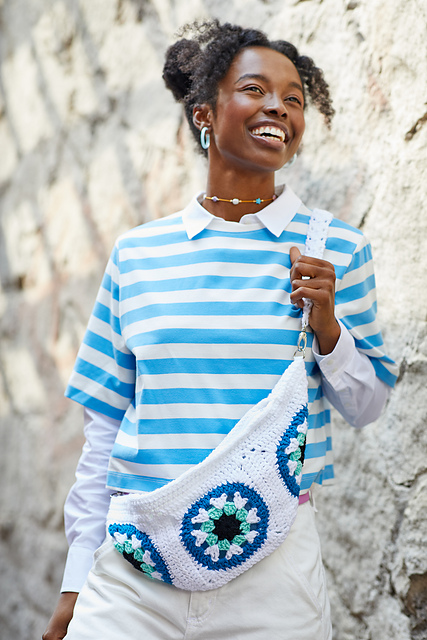 Evil Eye Sling Satchel