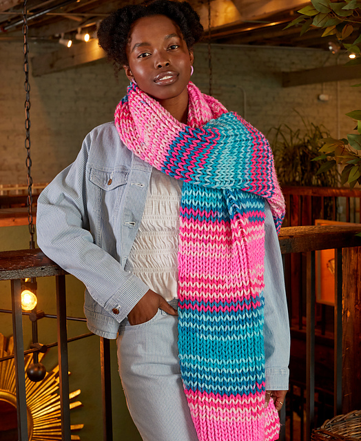 Spun Sugar Scarf