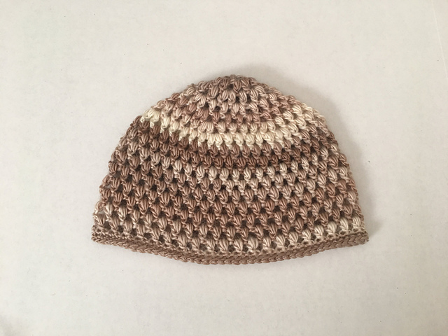 Childrens Puff Stitch Beanie