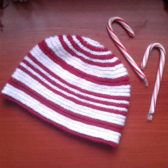 Candy Cane Beanie