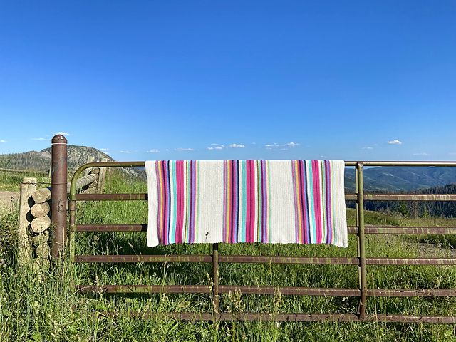 Pacific Stripe Blanket