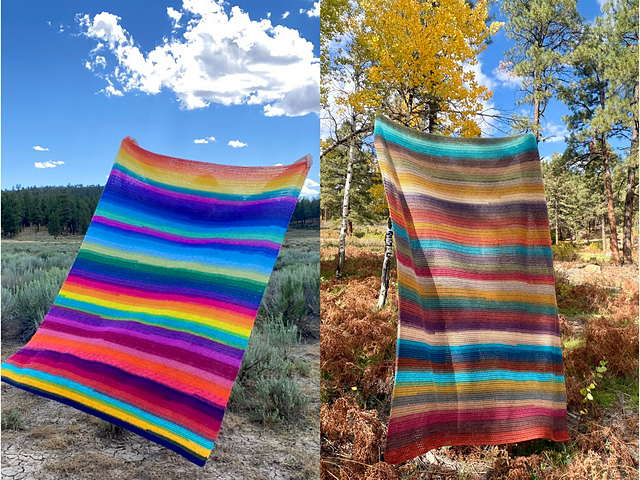 The More The Merrier Blanket- 6 cake version