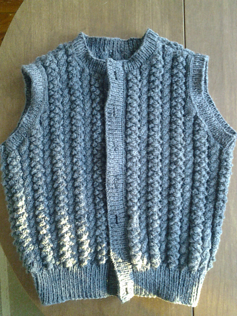 Aran Vest #8472