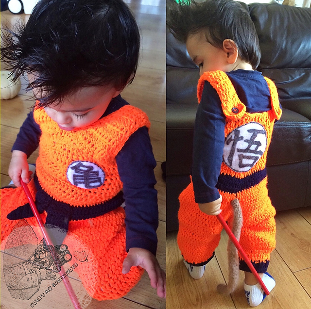 Goku Dragon Ball Dungarees