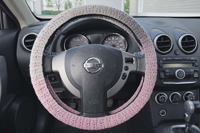 Mandala Steering Wheel Cover