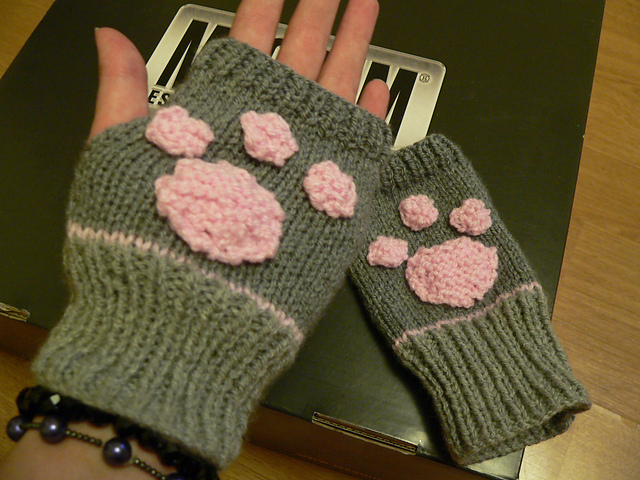 Fingerless Mitts
