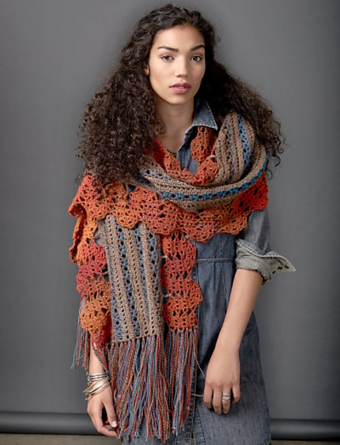 Globetrotter Shawl
