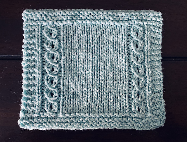 Garden Window Dishcloth