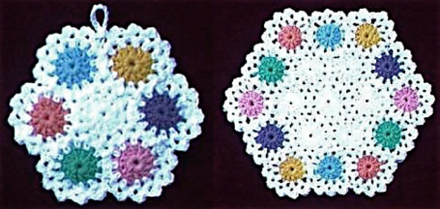 Yo-Yo Potholder & Dishcloth