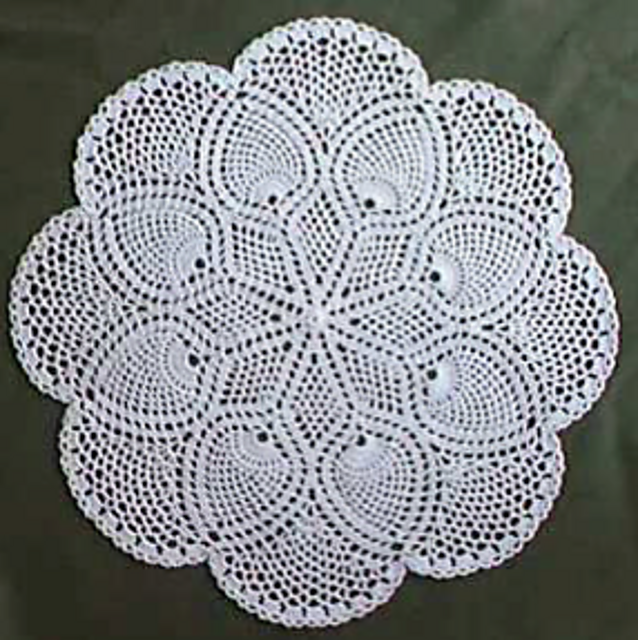 Posh Pineapple Doily