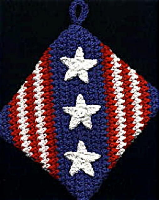 Fourth of July Potholder
