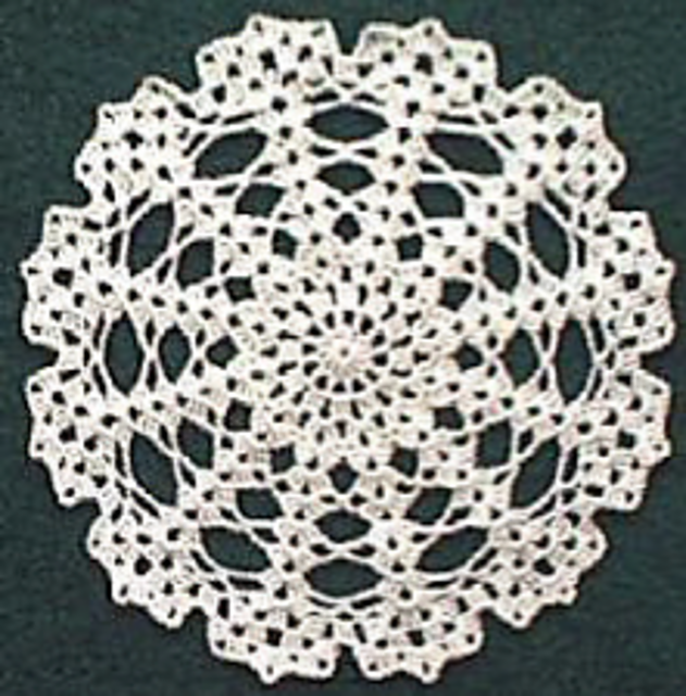 Crown Doily plus Candle Holder or Potpourri Bowl