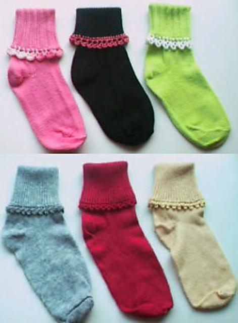 6 Sock Trims