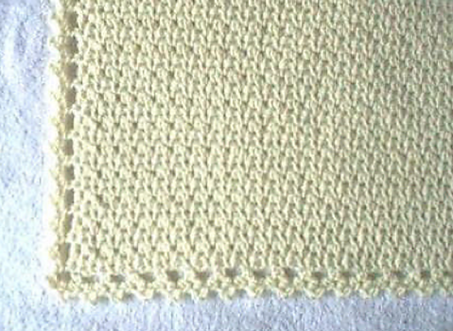 Lazy Stitch Baby Afghan