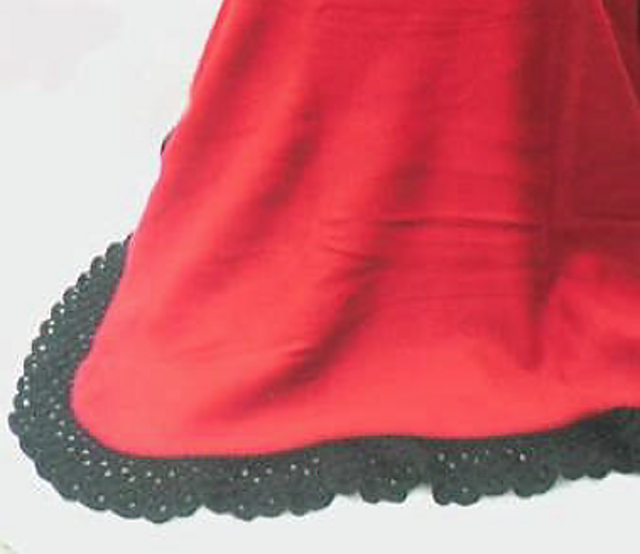 Edged Polar Fleece Throw PLUS PIllow