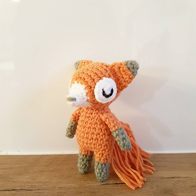 Wee Paw Zoo Collection:  Amigurumi Fox