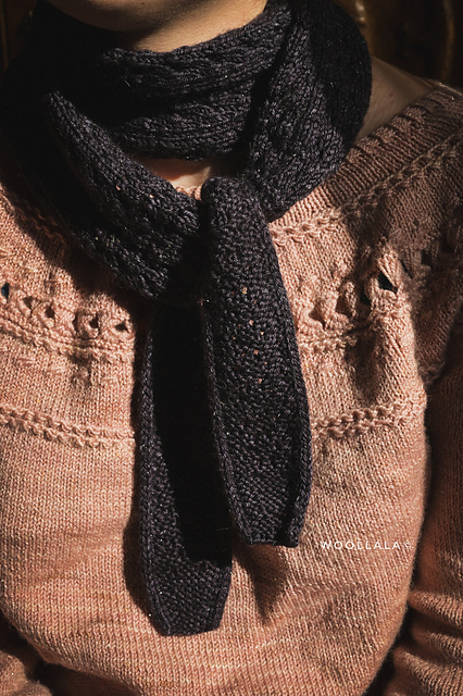 Frozen Goldenrod Scarf