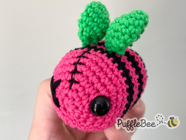 Zombee Amigurumi Zombie Bee