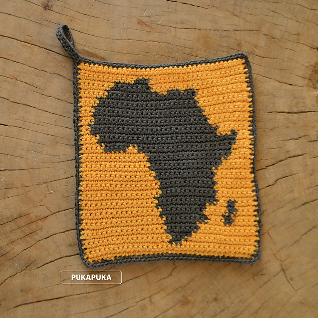 Africa Potholder